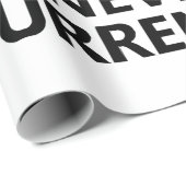 トランプはマグのショットを決して降伏しない ラッピングペーパー (ロールコーナー)