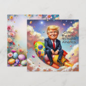 トランプはミサイルに着席する シーズンカード (正面/裏面)