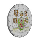 トランプはリッツギフトの上にプーチンである ダーツボード (正面左)