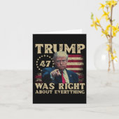 トランプは何でも正しかった カード (黄色い花)
