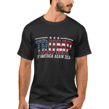 トランプは再びアメリカの選挙Tシャツを修正