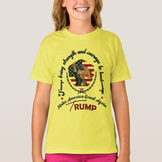 トランプは再びアメリカを盛り上げる Tシャツ (正面)