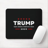 トランプは再び2025女性男性を尊敬させる マウスパッド (マウス)