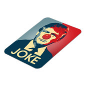 トランプは冗談である – アンチ – トランププロパガンダ マグネット (左側)