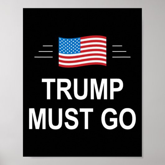 トランプは出ていけ - ポスター (正面)
