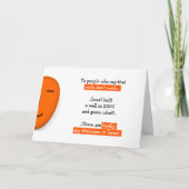 トランプは壁メキシコとイスラエルのユーモアをシャットダウン カード (正面)