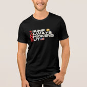 トランプは常に政治を追い出す トライブレンドＴシャツ (正面)