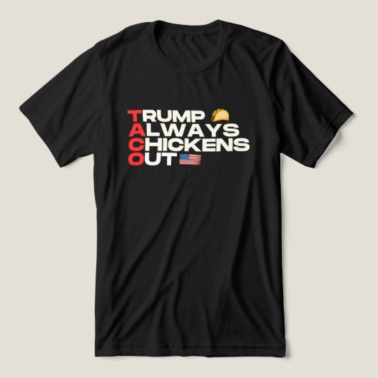 トランプは常に政治を追い出す トライブレンドＴシャツ (デザイン正面)