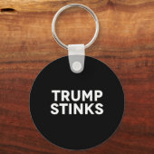 トランプは悪臭を放つ キーホルダー (正面)