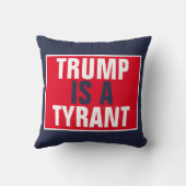 トランプは暴君GOP政治である クッション (裏面)