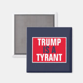 トランプは暴君GOP政治である マグネット (正面/裏面)