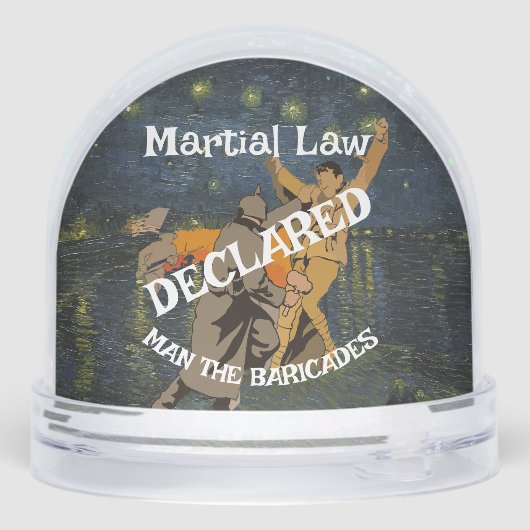 トランプは武術法律家をバリケードと宣言 (裏面)