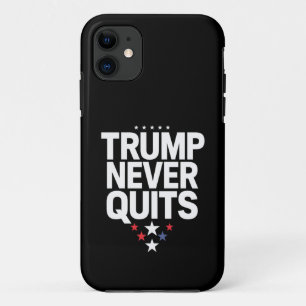 トランプは決して諦めない 愛国的な票 トランプ 2024 iPhone 11 ケース
