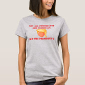 トランプは犯罪者 Tシャツ (正面)