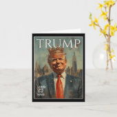 トランプは王ティースの長いおもしろい生活 カード (黄色い花)