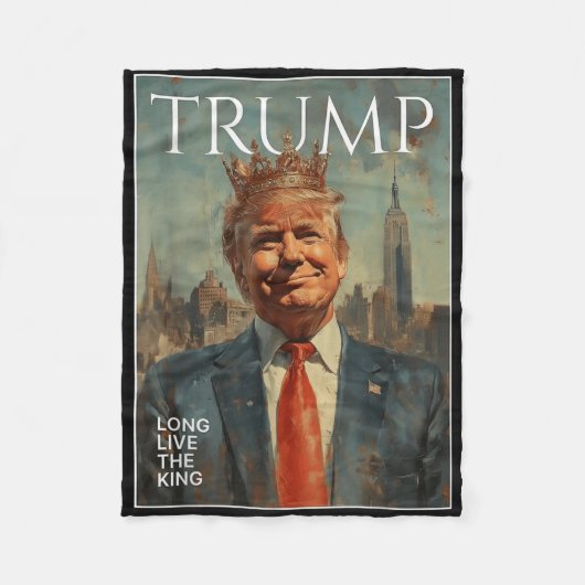トランプは王ティースの長いおもしろい生活 フリースブランケット (正面)