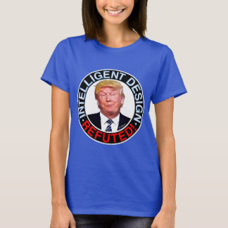 トランプは知性に反論する –  Tシャツ