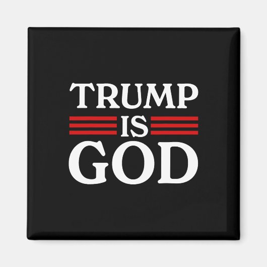 トランプは神おもしろいトランプは神3 マグネット (正面)