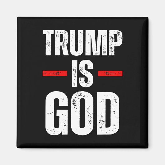 トランプは神おもしろいトランプは神 マグネット (正面)