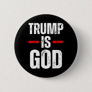トランプは神おもしろいトランプは神 缶バッジ