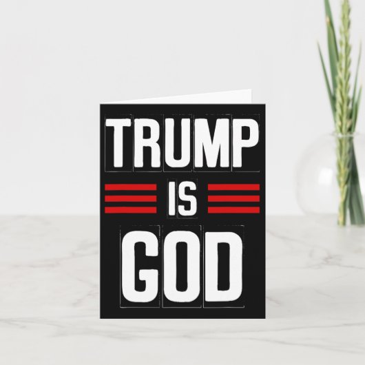 トランプは神様だ 面白い トランプは神様だ カード (正面)