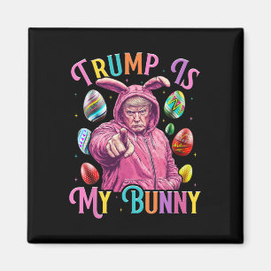 トランプは私のバニー春狩り卵イースターGreを作る マグネット