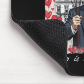 トランプは私のバレンタインデーおもしろいのバレンタインデーM マウスパッド (コーナー)