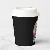 トランプは私のバレンタインデーレトロ 紙コップ (右)