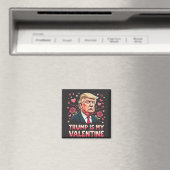 トランプは私のバレンタインデー2025日 マグネット (インサイチュ (食洗機))