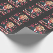 トランプは私のバレンタインデー2025日 ラッピングペーパー (角)