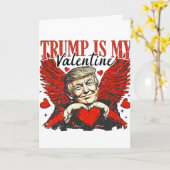 トランプは私のバレンタイン カード (黄色い花)
