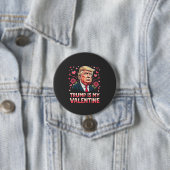 トランプは私のバレンタイン MAGA 就任式 2025 缶バッジ (インサイチュ)