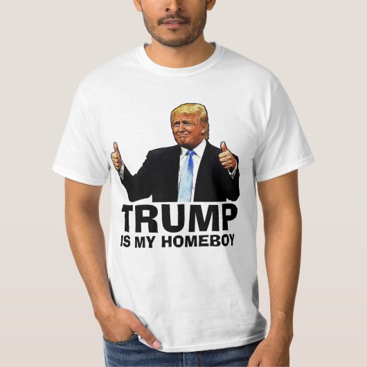 トランプは私のホームボーイ2024 Tシャツ (正面)