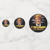 トランプは私の大統領だ コンフェッティ (裏面)