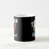 トランプは私の大統領だ コーヒーマグカップ (中央)