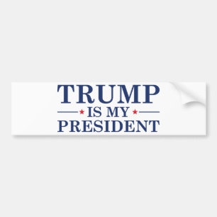 トランプは私の大統領だ バンパーステッカー