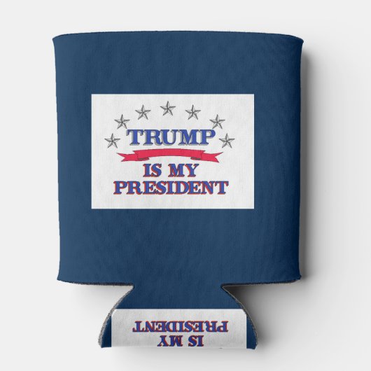 トランプは私の大統領だ 缶クーラー (裏面)