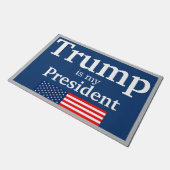 トランプは私の愛国的なアメリカ国旗である ドアマット (アングル)