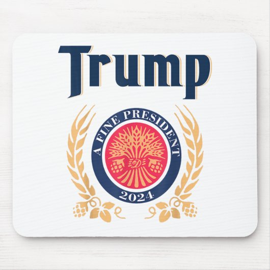 トランプは良い大統領だ 2024 マウスパッド (正面)