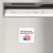 トランプは苦境に陥っているアメリカの独裁者だ マグネット (インサイチュ (食洗機))