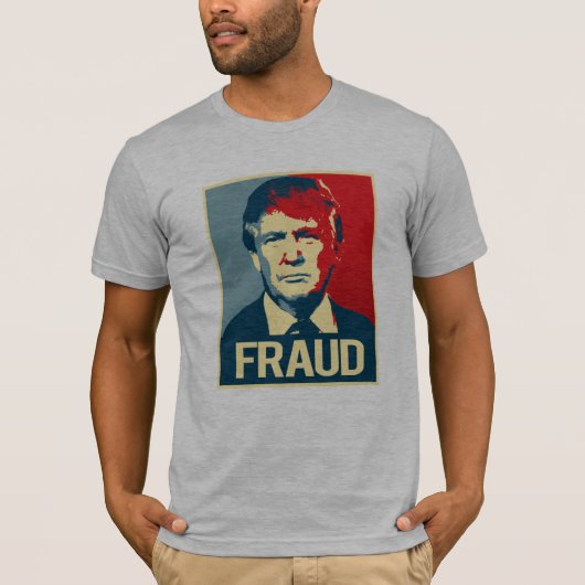 トランプは詐欺 – .png tシャツ (正面)