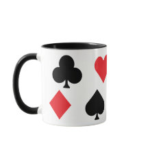 トランプは赤と黒の記号に適合