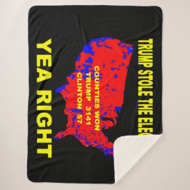 トランプは選挙を盗んだ シェルパブランケット