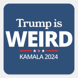 トランプは風変わり、アンチおもしろいトランプ、2024カマラ スクエアシール