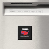 トランプは5gよりもカバー力がある 私たちの声が届きますか 愛国者 マグネット (インサイチュ (食洗機))