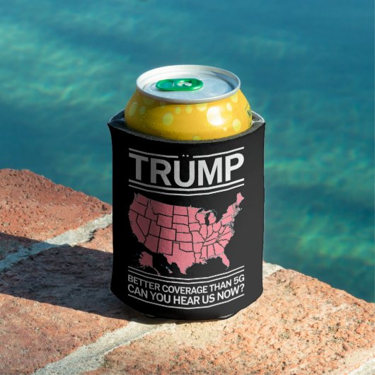 トランプは5Gよりもカバー率がいい 今聞こえる？ 缶クーラー (インサイチュ プール)