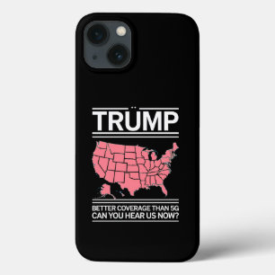 トランプは5Gよりもカバー率がいい 私たちの声は届いてる? iPhone 13ケース