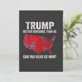 トランプは5Gよりカバー率がいい 私たちの声は届きますか？ 招待状 (スタンド正面)