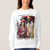 トランプはDEI政治的でなければならない スウェットシャツ (正面)