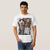 トランプはDEI政治的でなければならない Tシャツ (正面フル)